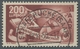 Saarland (1947/56): 1950, "200 Fr. Europarat Mit PLF II", Sauber SAARBRÜCKEN (SAAR) A 18.11.50 Geste - Brieven En Documenten