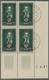 Saarland (1947/56): 1951, "Rotes Kreuz Mit Druckdatum Und Zweimal Durchgezähntem Leerfeld", Sauber G - Covers & Documents