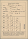 Bizone - Ganzsachen: 1952, Bedarfs- Und Portogerecht Verwendete Funklotterie-Postkarte 65 Pfennig Mi - Andere & Zonder Classificatie