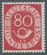 Bundesrepublik Deutschland: 1951, "Posthorn", Postfrischer Satz In Sehr Guter Erhaltung, 70 Und 80 P - Andere & Zonder Classificatie