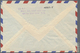 Bundesrepublik Deutschland: 1952, Lupo-Kuvert Nach SILVER SPRING, USA, Frankiert Mit Sechserblock Au - Andere & Zonder Classificatie