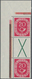 Bundesrepublik - Zusammendrucke: 1951, Posthorn, 20 Pfg. + X + 20 Pfg., Senkrechter Zusammendruck Au - Se-Tenant