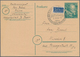 Bundesrepublik - Ganzsachen: 1950, Bedarfs- Und Portogerecht Verwendete Ganzsachenpostkarte Mit 10 P - Sonstige & Ohne Zuordnung