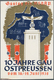 Ansichtskarten: Propaganda: 1938, "Gautag Der NSDAP 10 Jahre Gau Ostpreussen", Kolorierte Privatganz - Politieke Partijen & Verkiezingen