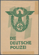 Ansichtskarten: Propaganda: Die Deutsche Polizei / The German Police SS Propaganda Card Set (four Ca - Politieke Partijen & Verkiezingen