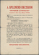 Ansichtskarten: Propaganda: 1944. Only Copy Outside The Imperial War Museum. V1 Flown "A Splendid De - Political Parties & Elections