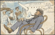 Delcampe - Ansichtskarten: Künstler / Artists: ST. LUFUY, Eine Sammlung Von 63 Handgemalten Karikaturen Um 1905 - Ohne Zuordnung
