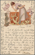 Delcampe - Ansichtskarten: Motive / Thematics: FRAUEN 1910/1930 (ca.), Partie Von Ca. 74 Ansichtskarten Mit Dek - Other & Unclassified