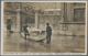 Delcampe - Ansichtskarten: Alle Welt: FRANKREICH, PARIS 1910 Hochwasser, 125 Historische Lichtdrucke Und Fotoka - Zonder Classificatie