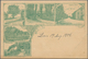 Ansichtskarten: Deutschland: 1888/1940 (ca.), Partie Von Ca. 125 Karten, Meist Topografie, Dabei Lit - Other & Unclassified