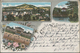 Delcampe - Ansichtskarten: Deutschland: 1891/1940 (ca.), Posten Von Ca. 240 Ansichtskarten Bzw. Auch Einigen We - Andere & Zonder Classificatie