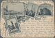 Delcampe - Ansichtskarten: Deutschland: 1891/1940 (ca.), Posten Von Ca. 240 Ansichtskarten Bzw. Auch Einigen We - Other & Unclassified
