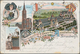 Ansichtskarten: Deutschland: 1892/1940 (ca.), Saubere Und Vielseitige Partie Von Ca. 203 Topografie- - Sonstige & Ohne Zuordnung