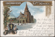 Delcampe - Ansichtskarten: Deutschland: 1895/1940, (ca.), Sehenswerter AK-Posten Mit 480 Karten, Schwerpunkt Wü - Sonstige & Ohne Zuordnung