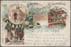 Delcampe - Ansichtskarten: Deutschland: 1895/1940, (ca.), Sehenswerter AK-Posten Mit 480 Karten, Schwerpunkt Wü - Sonstige & Ohne Zuordnung