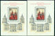 Russia 1971 Kremlin,Moscow,Citadel,Fortress,Mi.Bl.71 X2,MNH Paper Variety ERROR - Errors & Oddities