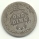 ONE DIME 1901  Barber Dime - 1892-1916: Barber