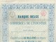 Titre Ancien- Banque Belge Du Commerce & De L'Industrie - Société Anonyme - Titre De 1874 - - Banque & Assurance