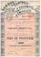 Titre Ancien- Banque Centrale D'Escompte Et D'Emission - Société Anonyme - Titre De 1899 - - Banque & Assurance