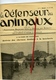 Journal, Le Défenseur Des Animaux No 31 Du 20 Avril 1935 - 8 Pages - 1900 – 1949