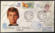 Spain, Registered And Circulated Cover, "World Philatelic Exhibition", "España84", "Spanish Royal Family", 1984 - Collections