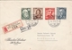Suisse Lettre Recommandée Censurée St Gallen Pour L'Allemagne 1943 - Storia Postale