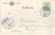 T7571/ Das Postwesen  Thurn U. Taxis`sche Post  Postkutsche Litho AK 1905 - Postal Services