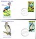 Haute-Volta 497/503 Fdc Oiseaux Protégés, Vautour, Autruche, Aigle, Grue, Aigrette, Huppe, Série Complète - Autres & Non Classés