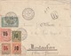 Madagascar Lettre Recommandée De Tananarive Du 2 Mars 1913 Avec Timbres D'anjouan Et Madagascar - Cartas & Documentos