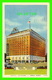 TOPEKA, KS - HOTEL JAYHAWK - ANIMATED - TRAVEL IN 1952 - C.T. ART-COLORTONE - Topeka