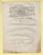 Prefet De La Manche - 4 Fevrier 1806 - Arrete Pour La Fabircation Et Utilisation De Nouveaux Timbres - Documents Historiques