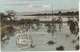 Deutsch Südwest Afrika DSWA Steindamm Farm Hoffnung Askari Karabiner Im Boot Auf Dem Kriegspfad 21.7.1913 Marke Vorn - Ehemalige Dt. Kolonien