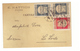 Fiume 1921 Carte Cartolina + Timbre Timbres Surchargé Governo Provisrio Enrico Nattich Orologeria Horlogerie - Fiume