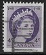 Canada 1956. Scott #340a Single (U) Queen Elizabeth II - Sellos (solo)