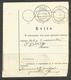 LATVIA. 1933. MONEY ORDER. LIEPAJA TO TALSI. - Latvia