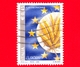 ITALIA - Usato - 2005 -  Europa - 50ª Emissione - Spighe Di Grano - 0,45 - 2001-10: Used