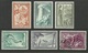 GREECE 1951 Michel 582 - 587 */o - Unused Stamps