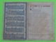 DOCUMENT Pub Livret CALENDRIER 1914 - FABLE DE LA FONTAINE - 3 Fables - 9 X 14 Et 12 Pages  -Etat D'usage RARE / 249 - Autres & Non Classés