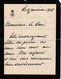 Princesse Clémentine De Belgique LAC Du Château De Ronchinne Au Pasteur De Maillen En 1927 Femme De Victor Napoléon - Documents Historiques