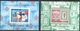 3124 ✅ Sport Winter Olympic Stamp On Stamp 1968 Philippines 2S/s MNH ** 35ME Imperf Imp Unissued - Sommer 1968: Mexico