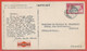 PITCAIRN CARTE PHARMACEUTIQUE DE 1955 POUR CHAVILLE FRANCE - Pitcairn