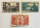 Timbres France YT 451 à 453 (°) Obl 1940, Pour Nos Soldats, Pour La France D’Outre-Mer (côte 8,75) – 65f - Gebraucht