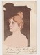 Cpa Fantaisie Signée Just.(?) 1900 / Jeune Femme De Dos Et De  Profil - Autres & Non Classés