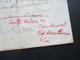 Kanada Hamilton 1949 Air Letter / Luftpost Nach Australien Und Dort Weitergeleitet! - Briefe U. Dokumente