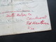 Kanada Hamilton 1949 Air Letter / Luftpost Nach Australien Und Dort Weitergeleitet! - Cartas & Documentos