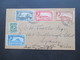 Gibraltar 1938 FDC Michel Nr. 107 - 111 Registered Letter To Sydney New South Wales Australien Einschreiben - Gibilterra