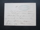 Niederlande 1872 Ganzsache P 1 Stempel Dordrecht Und Rotterdam Firmenkarte - Cartas & Documentos