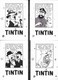 Lot De 4 Cartes Postales Tintin Pub Savon - Cartoline Postali