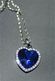 COLLIER CHAINE SUPERBE GROS PENDENTIF COEUR  3.4 X 3.4 Cm NEUVE  CHAINE 50 CM Environ + RALLONGE    NEUVE - Pendentifs