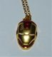 JOLIE CHAINE DOREE PENDENTIF IRON MAN NEUF - Pendentifs